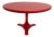 Red 4997 Dining Table by Gardella & Castelli for Kartell, Italy, 1970 For Sale