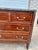 French 19th Century Louis XVI Marble Top Mahogany Chest of Drawers For Sale - Image 6 of 12