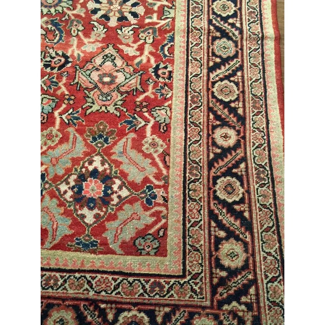 Antique Rug 8ft 11in X 11ft 8in For Sale In New York - Image 6 of 6