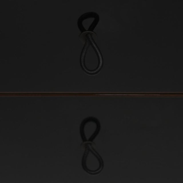 Mid-Century Italian Black Lacquered Wood Sideboard by Afra and Tobia Scarpa, 1970s For Sale - Image 10 of 13