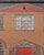 19th C. Country English Georgian House Facade Painted Trunk For Sale - Image 13 of 18