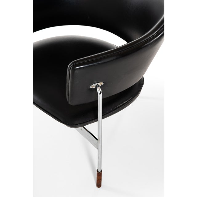 Set of Norwegian Rosewood Model Cirkel Lounge Chairs by Sigurd Resell for Rastad & Relling, 1960s For Sale - Image 9 of 13