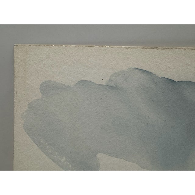 Henry Emil Salloch Original Watercolor on Paper Bridle Bit Ranch, Colorado. 1956. For Sale - Image 4 of 7