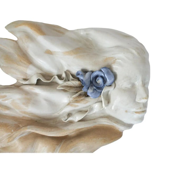 Mid 20th Century Vintage Studio Pottery Figurative Wall Art Sculpture For Sale - Image 5 of 9