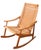 Hans Wegner Mid Century Rope Rocker After Wegner For Sale - Image 4 of 12
