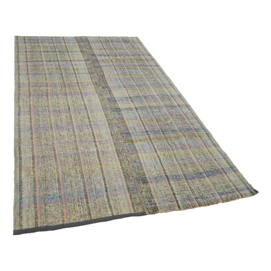 Vintage Turkish Flatweave Kilim Rug For Sale
