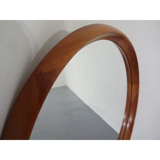 Large Danish Teak Mirror by Bernhard Pedersen for Viby, 1960s For Sale - Image 17 of 18