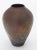 Raku Fired Baluster Shape Mid-Century Modern Porcelain Vase For Sale - Image 10 of 11