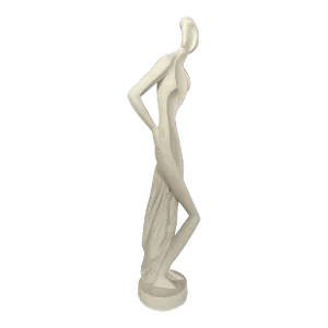 Postmodern Plaster Nude by David Fisher for Austin Productions C. 1981
