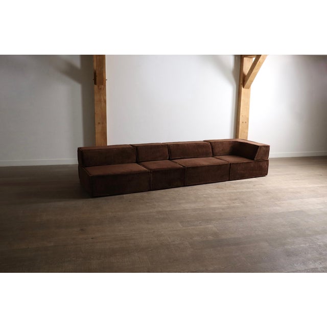 Mid-Century Modern Trio Modular Sofa by Team Form AG for COR, 1970s, Set of 4 For Sale - Image 3 of 10