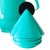 1980s Vintage Postmodern Thermos Kan Turquoise Kunststof Leifheit 1980s For Sale - Image 5 of 8