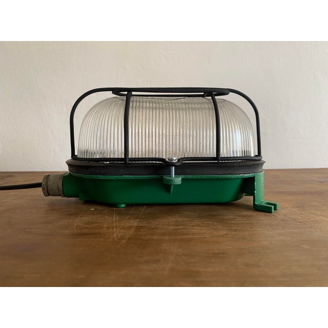 Industrial Vintage Industrial KPA 262 Bulkhead Wall Light, 1970s For Sale - Image 3 of 13