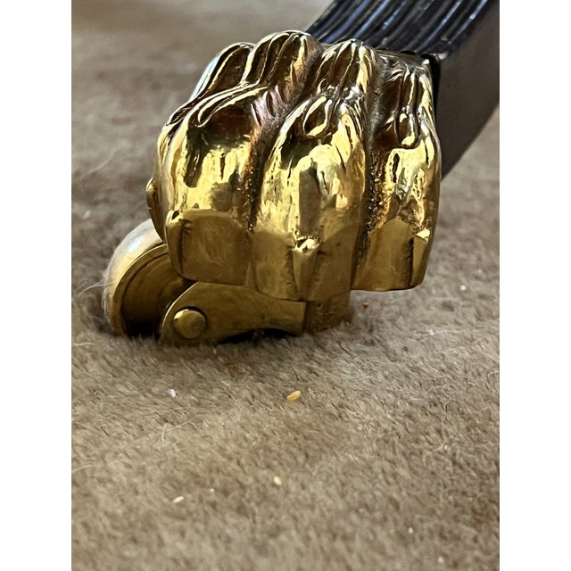 1980s 1980s Complete 11-Piece Chippendale Mahogany Dining Suite For Sale - Image 5 of 13