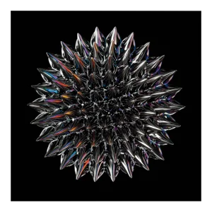 Contemporary Abstract Chromogenic Print Photography "Magnetic Radiation 02" by Seb Janiak