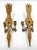 Antique Italian Silver & Gold Giltwood Arrow Candle Sconces - A Pair For Sale - Image 9 of 12