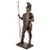 Life-Sized Bronze Roman Gladiator with Spear For Sale - Image 10 of 10