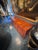 Brown MCM Design Burl Walnut and Brass Sideboard For Sale - Image 8 of 9
