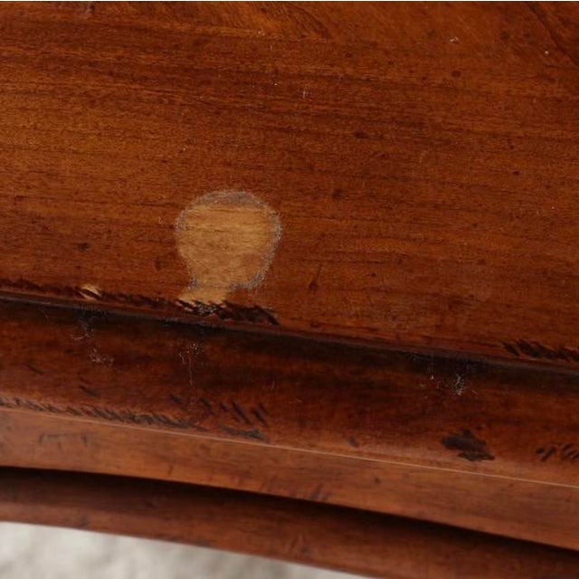 Late 20th Century Louis XV Style Mahogany Console Table For Sale In Cincinnati - Image 6 of 6
