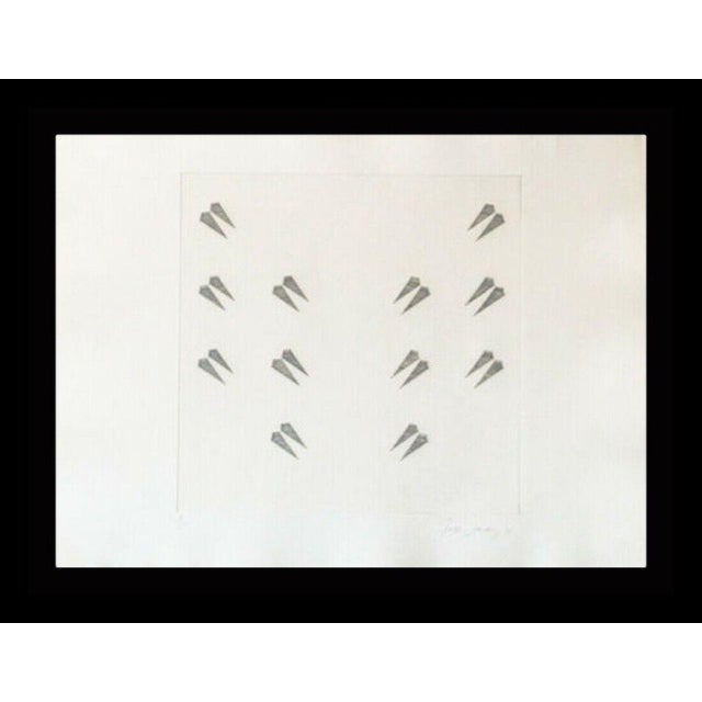 Tess Jaray Encounter Suite 5 Etchings For Sale - Image 4 of 6