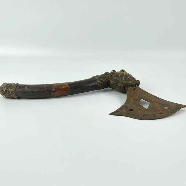 Early 20th Century Bamun Knife Axe Cameroon For Sale - Image 5 of 8