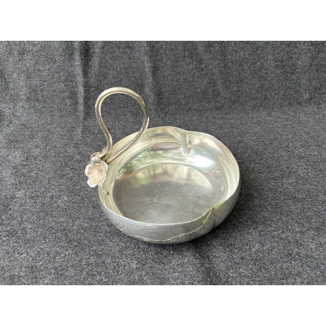 Antique James Tufts Silverplate Bon Bon Dish For Sale - Image 12 of 18