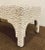 Custom Modern Caracole Leopard Print Cut Velvet Fabric Bench For Sale In Atlanta - Image 6 of 6