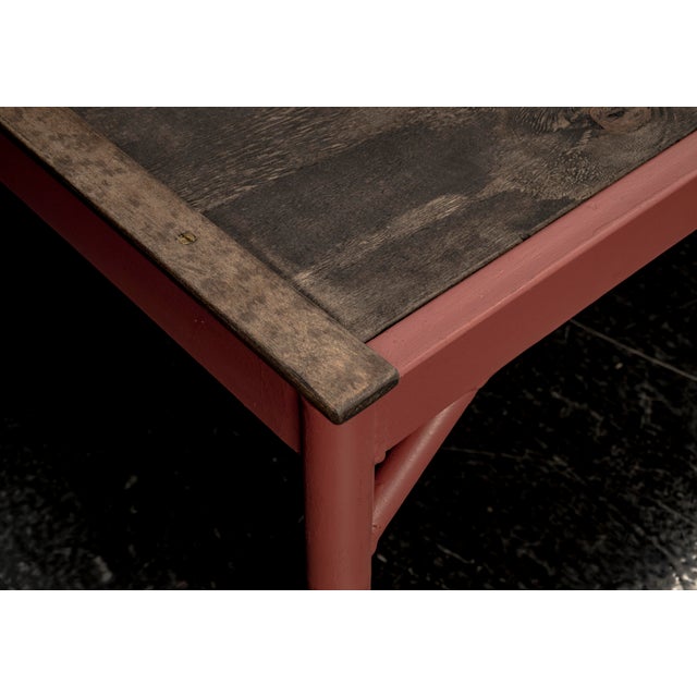 Steel and Wood Daybed or Low Table, 1960s For Sale - Image 9 of 17