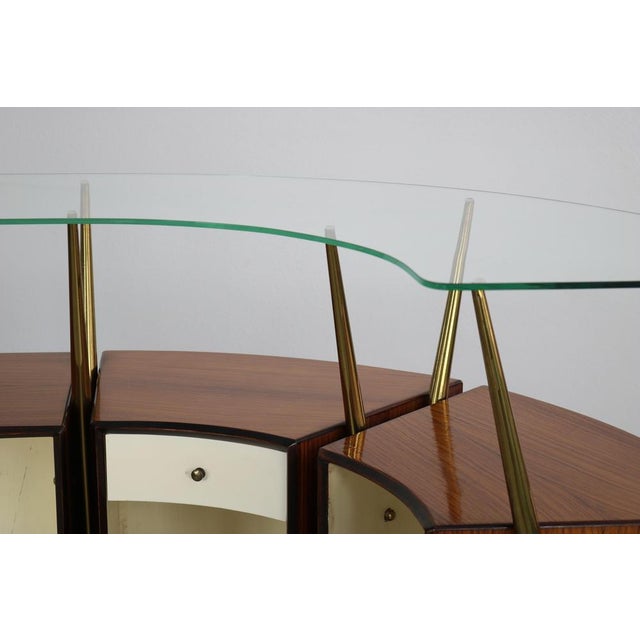 Italian Bar Cabinet and Stools, 1950s, Set of 4 For Sale - Image 18 of 18