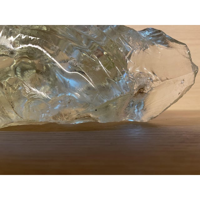 Metal Art Deco Cut Glass Table Lamp by Jean-Michel Frank, 1930s For Sale - Image 7 of 10