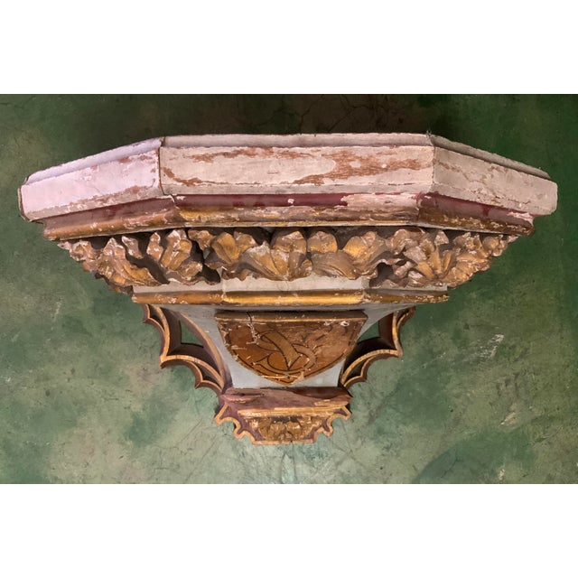 19th Century Painted Corbel For Sale - Image 14 of 14