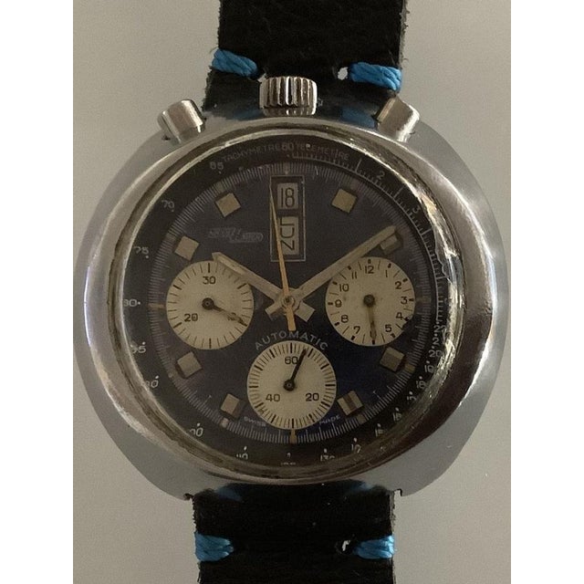 Nicolet Bullhead Watch, 1970s For Sale - Image 11 of 11