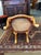 Gold Late 19th Century Antique Hand Carved Venetian Arm Chair For Sale - Image 8 of 11