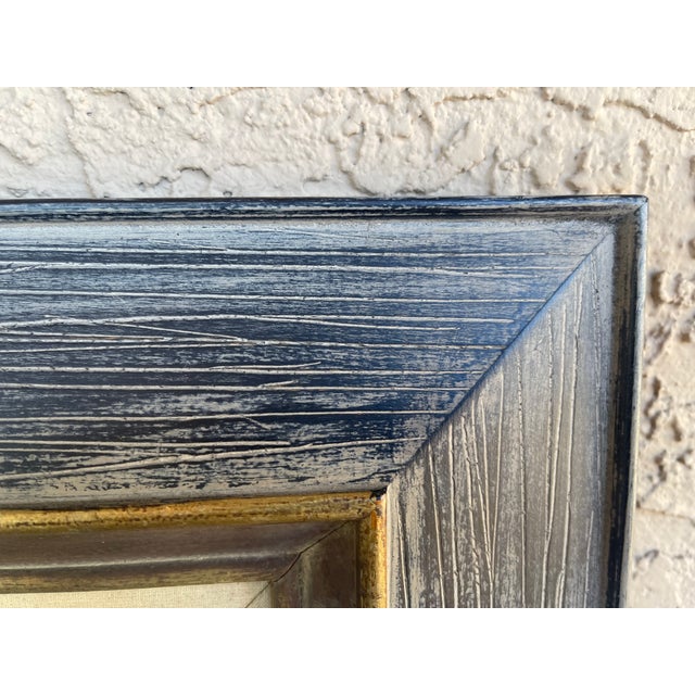 Mid-Century Modern Impressionist Painting of a French Town Landscape C1955 For Sale - Image 4 of 6