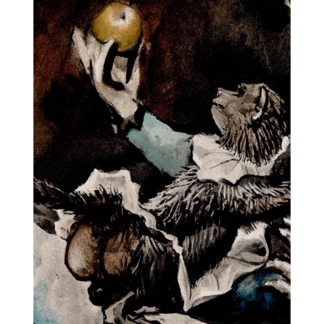 1950s Pablo Picasso, Woman with Monkey, Lithograph, 1954 For Sale - Image 5 of 8