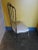 Italian 1960s Vintage Italian Chiavari Flared Leg Exaggerated Back Brass Side Chair For Sale - Image 3 of 12