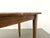 Pine Farmhouse Table with Tapered Legs, 1950s For Sale - Image 12 of 18