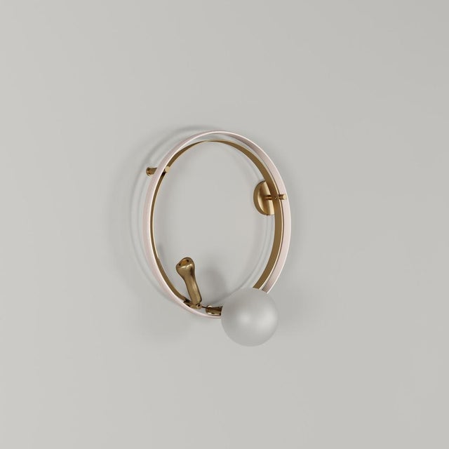 Pearl Wall Lamp Set by Creativemary For Sale - Image 15 of 18