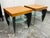 Postmodern Postmodern Figured Maple + Frosted Glass End Tables For Sale - Image 3 of 12