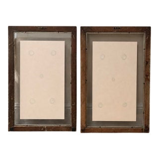 Restoration Hardware Framed Botanical Pressings, Set of 2 For Sale