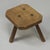 Brown Primitive Wabi Sabi Farmhouse Stool / Side Table For Sale - Image 8 of 9