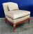 2000 - 2009 2000s C&C Milano Upholstered With Red Lacquer Base Beatrice Slipper Chair From the Madeline Stuart Collection For Sale - Image 5 of 8