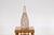 Traditional Hand-Crafted Artisan Bottle Shaped Brown and Cream Ceramic Vase with Dripping For Sale - Image 3 of 12