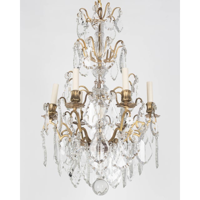 Louis XV Style French Crystal Chandelier For Sale In Orlando - Image 6 of 18