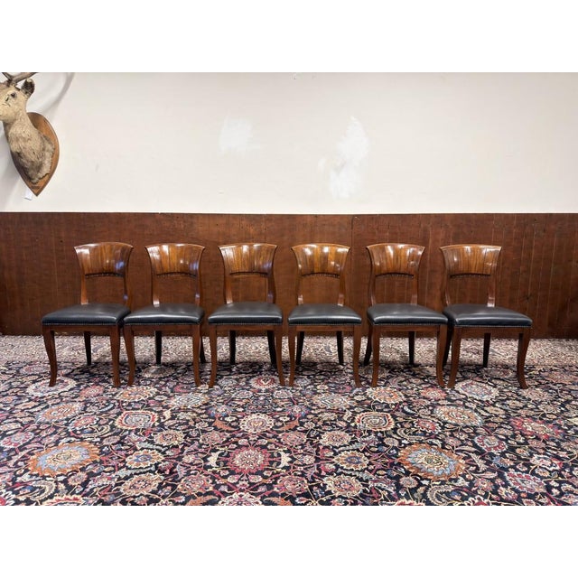 About this Set of Classic English Chairs Classic and Elegant | Antique office chairs in English, Classic and Chesterfield...