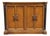High End Vintage Solid Cherry Italian Neoclassical 40" Accent Console Cabinet For Sale