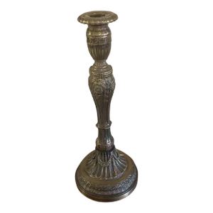Antique French Bronze Candlestick