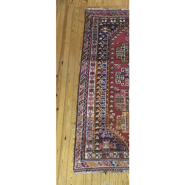 Vintage Middle Eastern Rug For Sale - Image 3 of 8