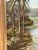 Vintage Monumental Original Everglades Oil Painting on Canvas For Sale In West Palm - Image 6 of 12