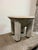 Gray Brutalist Stone Concrete Outdoor Table Pedestal Form For Sale - Image 8 of 11