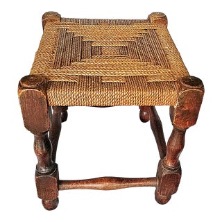 1920s William and Mary Style Footstool For Sale